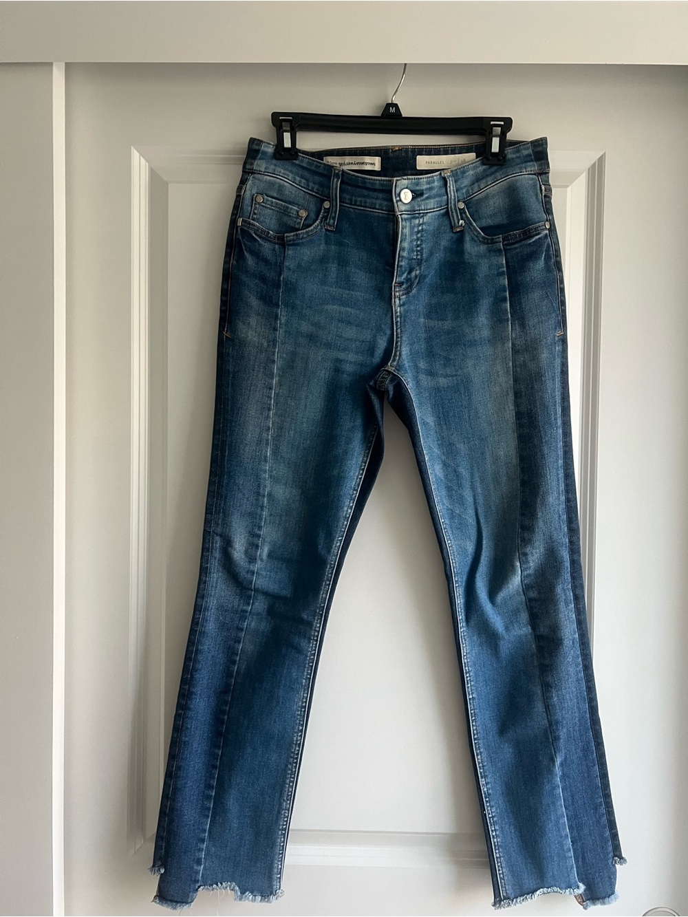 Women’s Blue Straight-Leg Jeans